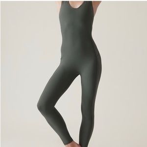 Athleta Transcend Bodysuit, Bali Green, Size Small
